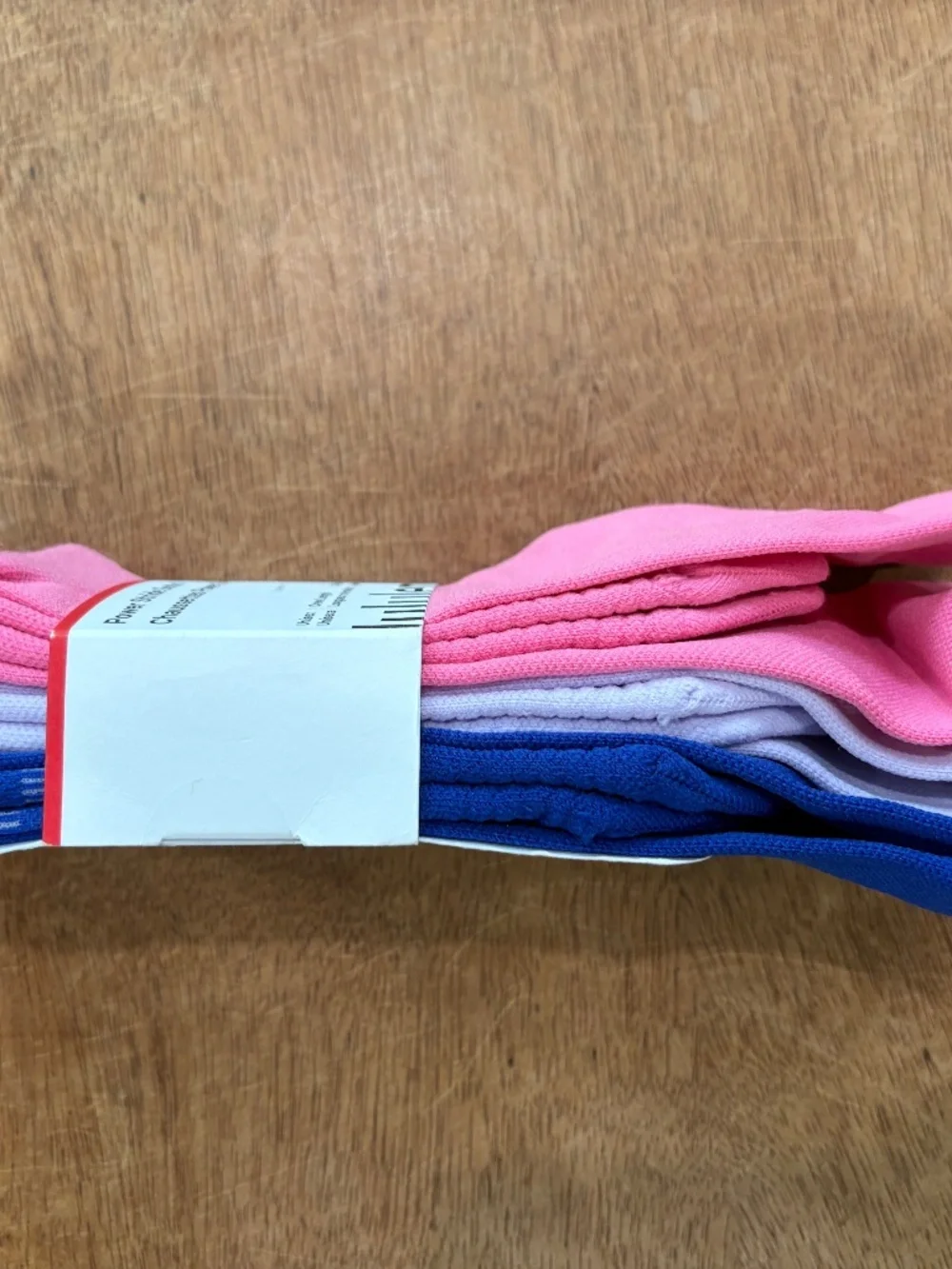 Lululemon power stride socks 3 pack